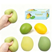 Nouveauté : Jouet anti-stress en TPR souple et moelleux, en forme de pomme de terre à remontée lente, avec remplissage en blocs de construction, jouet à presser coloré, vente en gros