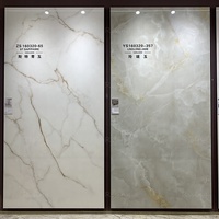 1600*3200 Onyx marbre grandes dalles de pierre frittée luxe grand Onyx pierre carrelage de sol pour comptoir extérieur salle à manger décoration murale