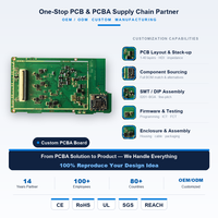 Fabricante de Ensamblaje de Circuitos Impresos PCB PCBA Personalizados OEM ODM, Módulo de Señal Inalámbrica RF, Proveedor de Placas Base Multicapa SMT Llave en Mano