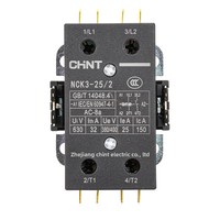 Contacteur électrique biphasé 50Hz AC Chint pour climatiseurs NCK3-25/2/NCK3-32/2 25A/32A/40A 220V