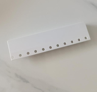 Profilé PVC en forme de F pour joint décoratif de plâtre, bande d'ombre pour mur et plafond en cloison sèche