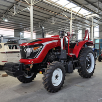 Pengiriman Gratis Traktor EPA 70hp 80hp 90hp 100hp 120hp 180hp 4x4 diesel Traktor Pertanian USA CE Traktor Pertanian 4 roda
