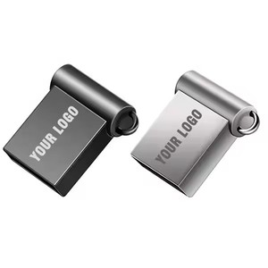 Portable Super Mini Metal Custom 32GB USB Flash Drive 2.0 Business Promotional Items OEM USB Flash Drive U Disk Stick Pendrive