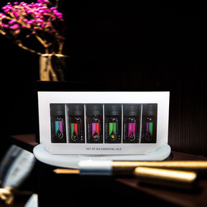 Nhãn hiệu riêng 10ml hương liệu massage tinh dầu khuếch tán Bộ quà tặng tinh khiết thảo dược tự nhiên độ ẩm 6 mảnh tinh dầu - Product Image 1
