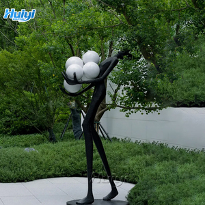 Decoração de Jardim Escultura Moderna em Bronze Mulher Nua em Tamanho Real Estátua Personalizada em Cor - Product Image 6