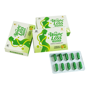 Cápsulas herbales para la pérdida de peso en adultos de marca propia, servicio de empaquetado personalizado al por mayor OEM, fibra dietética para la digestión y la salud. - Product Image 1
