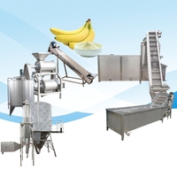 Nieuwe Technologie Bananenpoeder Verwerkingsmachine Bananenpuree Poeder Droogmachine