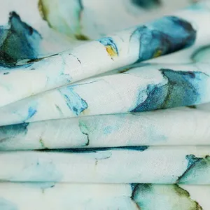 Digitale di Stampa Tencel Tessuto del Panno di Modo tessuto Traspirante in vendita