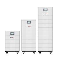 Installation facile, batterie de stockage d'énergie empilée haute tension 40 kWh 50 kWh, système de batterie solaire extensible pour la maison