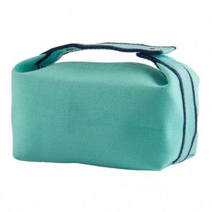 Portable Waterproof Canvas Toiletry Cosmetic Pouch Travel Makeup Bag for Promotional & Business <b>Gifts</b> - Product Image 6