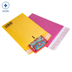 Biểu tượng tùy chỉnh và kích thước <span class=keywords><strong>Kraft</strong></span> bong bóng lót bưu phẩm phong bì thể hiện túi giấy với đệm <span class=keywords><strong>Kraft</strong></span> bong bóng maile - Product Image 3