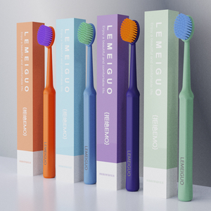 Spazzolini da Denti Personalizzati con Setole in PBT Colorate, Confezione Blister, Pulizia Profonda per Adulti, Logo Personalizzabile - Product Image 1