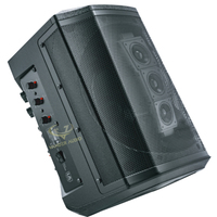 Système de sonorisation portable haut de gamme pour l'extérieur, multi-positions, tout-en-un, alimenté par batterie, haut-parleur sans fil Bluetooth