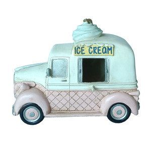 9 Inch Zomer Decoratie Teken Ijs Hars <span class=keywords><strong>Camper</strong></span> Birdhouse Strand Decor Polyresin Touw Look Opknoping Vogelhuisje Ornament - Product Image 2