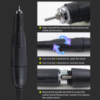 SIBODENT laboratoire dentaire 35000 tr/min micromoteur, N3 Marathon équivalent polissage et petit ensemble de technicien de Machine de gravure dentaire