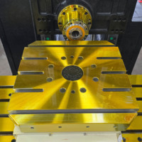 Centre d'usinage horizontal haute précision HMC1000S pour travaux lourds, déplacement 1800/1300/1000 mm, table rotative 1000x1000 mm, GSK/FANUC