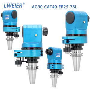LWEIER Cabezal Angular AG90-CAT40-ER25-78 de Venta Caliente para Centro de Mecanizado, Fresado Lateral, Perforación y Roscado de Superficies - Product Image 5