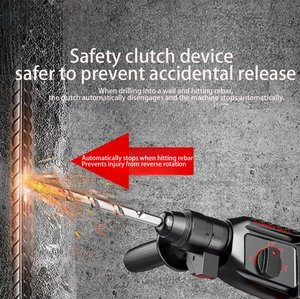 Trapano Avvitatore a Percussione Elettrico 3-in-1 ad Alta Potenza 20V con Batteria agli Ioni di Litio, Motore Brushless, Multifunzione Industriale Senza Fili per Fai-da-te - Product Image 6