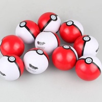 Jouets Anti-Stress Personnalisables en Mousse PU, Ballons de Foot et Pokeballs Souples et Moelleux à des Fins Promotionnelles