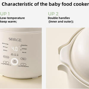 หม้อหุงข้าวไฟฟ้าแรงดันต่ำสำหรับทำอาหารเด็ก อายุ <span class=keywords><strong>8</strong></span> ถึง 36 <span class=keywords><strong>เดือน</strong></span> - Product Image 6