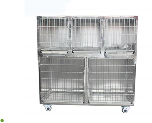 CH Fourniture d'usine <span class=keywords><strong>Cage</strong></span> de clinique pour animaux de compagnie de haute qualité pour chiens Cages pour animaux de compagnie en acier inoxydable d'instrument vétérinaire de luxe - Product Image 6