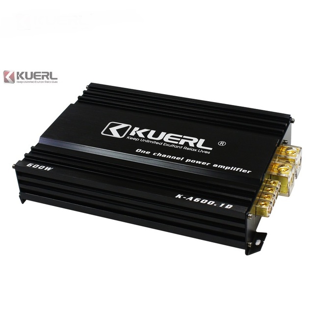 600W Car Audio Modification D-class High-power Single Channel Single Channel Digital Car Amplifier