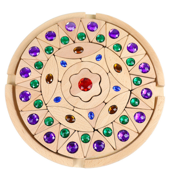Gemstone blocks (log color)