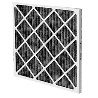 Filtres à air plissés en carbone actif MERV 8 Plus pour fournaise et climatiseur, 24x24x2 pouces, 20x20x4 pouces