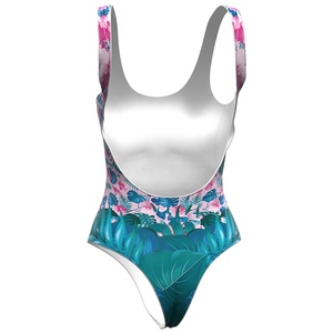 Traje de Baño Personalizado 2025, Sexy, Talla Grande, con Bloques de Color, para Chicas y Mujeres, Traje de Baño de Una Pieza con Tanga - Product Image 4