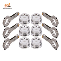 Juego de Bielas y Pistones Forjados N54 para BMW 135i 335i 435i 535i Z4 X5 X6 Drive35i N54B30