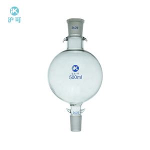 Huke 3.3 borosilikat cam çeşitli kapasiteli laboratuvar depolama rezervuar küre kromatografi kolonu - Product Image 3