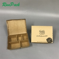 Personnaliser la boîte de papier kraft jetable acceptable à emporter