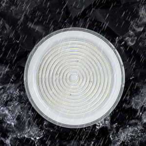 Bas <span class=keywords><strong>prix</strong></span> 100-600W IP65 conception de crochet en métal en aluminium intelligent nouvel entrepôt ufo anti-éblouissement led lumière haute baie - Product Image 5