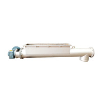 Convoyeur à vis industriel robuste en acier inoxydable/acier au carbone anti-poussière pour ciment/grain/poudre nouvel état
