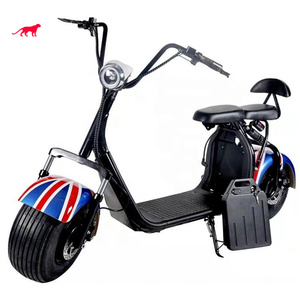 1000W 2000W 60V 12Ah Batería 2 ruedas Scooter Eléctrico Pedal ayudar Citycoco motocicletas - Product Image 5