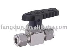 High Quality Best Price Mini <strong>Ball</strong> <strong>Valve</strong> One Piece Instrument Double Ferrule Fitting Stainless Steel 3000 psi 3-Year Warranty - Product Image 3