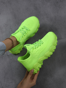 Zapatos de mujer Sneakers da <span class=keywords><strong>donna</strong></span> con tacco grosso <span class=keywords><strong>scarpe</strong></span> Casual di tendenza alla moda con suola spessa con plateau superiore personalizzabile Design <span class=keywords><strong>a</strong></span> <span class=keywords><strong>calzino</strong></span> - Product Image 5
