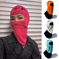 Estilo de imagen de Hip Hop, respetuoso con el medio ambiente, Color personalizado, Multicolor, impreso, un agujero, motocicleta, ciclismo, máscara de esquí a prueba de viento, pasamontañas