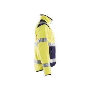 BLAKLADER - 487725163389XXXL Chaqueta Softshell Hi-Vis Amarillo/Azul marino-EAN 7330509514177 ROPA DE TRABAJO DE LA HI-VIS - Product Image 4