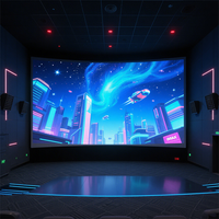 Module d'écran LED souple flexible pour intérieur 320x160mm, panneau LED flexible publicitaire P1.86 P2 P2.5 P3 haute luminosité