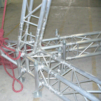 Torre de Soporte para Altavoces Line Array, 500 kg, Aleación de Aluminio, Diseño Modular, Conexión Soldada Antióxido para Exhibiciones en Suelo