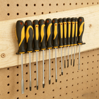 Ensemble d'outils industriels de 65 pièces : Clés à douille, embouts et clés à molette, coffret d'outils à main combinés