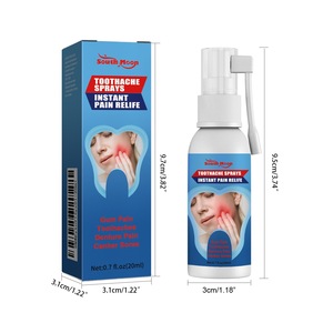 Spray Bucal para el Dolor de Muelas South Moon 20ml, Spray Dental con Boquilla Larga para Dolor de Encías, Dolor de Dentadura Postiza y <span class=keywords><strong>Aftas</strong></span> - Product Image 1