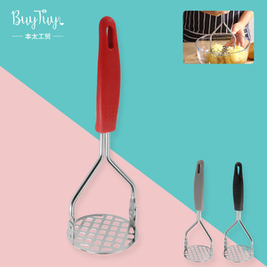 Triturador de Patatas BuyTuyi de Acero Inoxidable, Herramienta Manual de Cocina para Triturar Patatas, Batatas y Ajos - Product Image 2