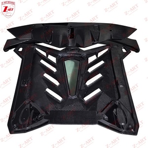 ฝาครอบเครื่องยนต์ Z-ART 2011-2022 svj สำหรับ lambสัญลักษณ์ <span class=keywords><strong>Aventador</strong></span> DRY หางคาร์บอน + ฝาเครื่องยนต์สำหรับ LP700 LP720 LP740โรดสเตอร์ LP750 - Product Image 4