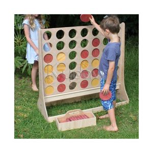 Commercio all'ingrosso su ordinazione di Carnevale prop mini legno puzzle interattivo di strategia di <span class=keywords><strong>dama</strong></span> giochi da tavolo per i bambini - Product Image 2