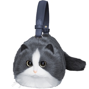 Bolso de Mensajero para Mujer <span class=keywords><strong>Otoño</strong></span> <span class=keywords><strong>Invierno</strong></span> <span class=keywords><strong>2022</strong></span> Hecho a Mano, Bolso Peludo Delicado y Bonito con Cadena, Bolso Japonés de Pelo Lavado - Product Image 1