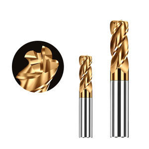 Fresa a Raggio Angolare in Carburo CNC 4F D4-D20 HRC55 per Acciaio, Vendita all'Ingrosso - Product Image 4