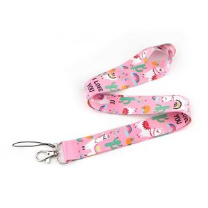 Wholesale OEM Eco-Friendly Water Resistant Badge Holder <b>Lanyard</b> Thermal Transfer Custom Color Personalized Custom Logo Printed - Product Image 6