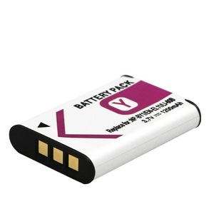Batería NP-BY1 de 1200mAh para Cámara de Acción Sony, Nikon EN-EL11, Olympus LI-60B, Certificación CE RoHS, Venta al Por Mayor, Energía Segura - Product Image 1